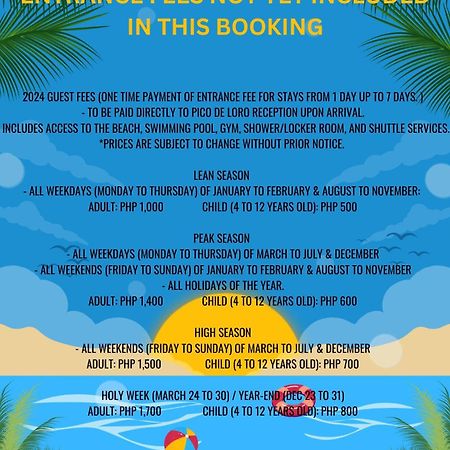Beach Getaway At Pico De Loro Hamilo Coast Nasugbu Batangas エクステリア 写真
